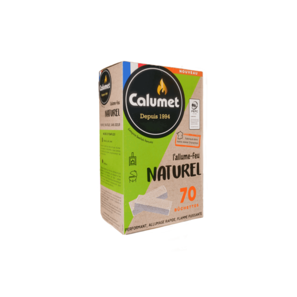 bûchettes allume feu 100% naturel calumet – 70 unités bûchettes allume feu 100% naturel calumet – 70 unités