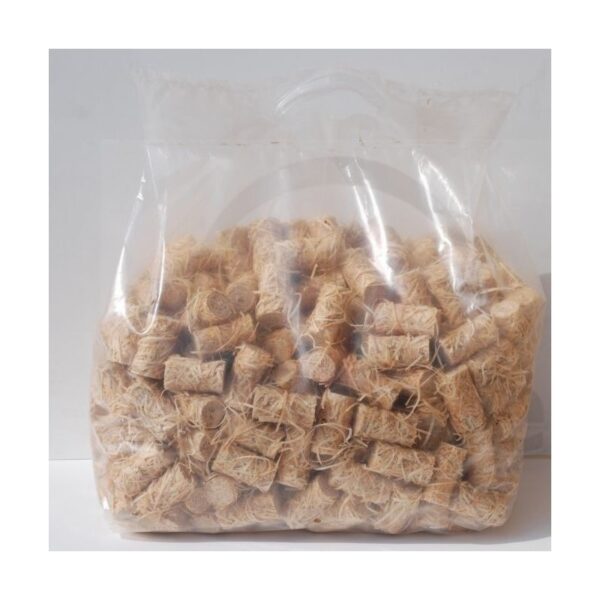 sac d'allume feux 100% naturel en laine de bois 12,5kg (950 pce)