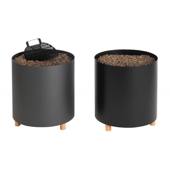 blend rangement à bois ou granulés