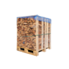 palette de 1st de bois de chauffage sec séchoirs prêt à l'emploi mélange feuillus