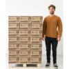 bois densifié premium 80 cartons de 6 bûches palette environ 960kgs bois densifié premium 80 cartons de 6 bûches palette environ 960kgs
