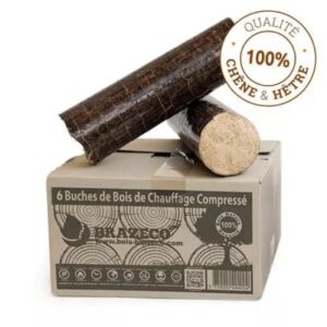 bois de chauffage – 50cm – ballot sur palette 2m³