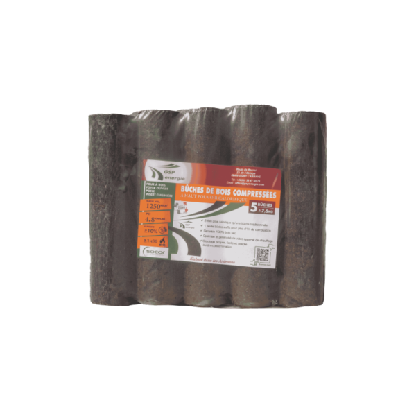 bûches densifiées longue durée palette de 1008kg