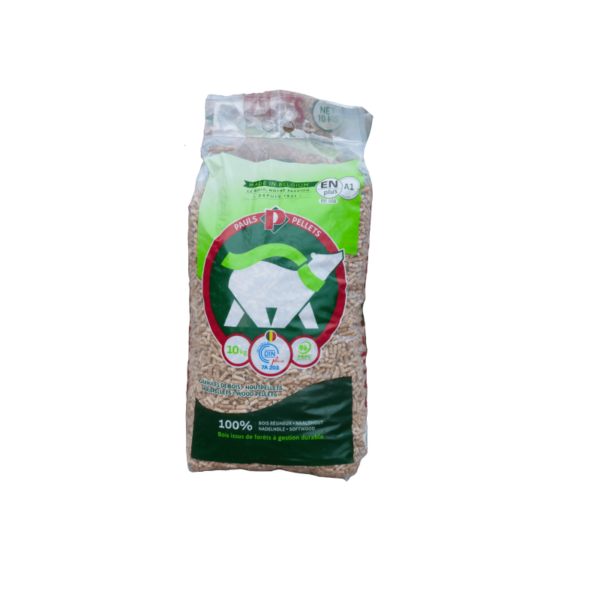 granulés de bois pauls pellets 104 sacs de 10kg